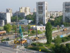 Строеж на метростанция на бул. Александър Малинов